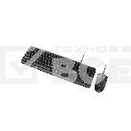 Клавиатура и мышь ABR KM600 черный, интерфейс USB, проводной, RU/EN, фото3