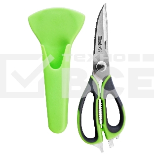 Ножницы кухонные TIMA PS-69 многофункциональные, чехол с магнитом