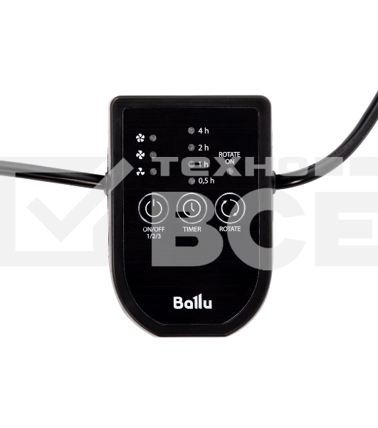 Вентилятор промышленный Ballu BIF-8RSO черный