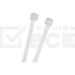 Нейлоновые стяжки Fortisflex КСС 4х250 белый 100 штук, фото4