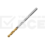 Сверло спиральное по металлу Denzel 3,2 x 65мм, Р6М5, Golden Tip, 2 шт., фото6