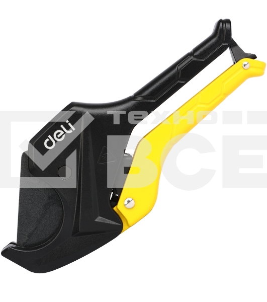 Труборез для пластиковых труб Deli DL2501 диаметр реза до 36мм, лезвия с тефлоновым покрытием, сталь SK5