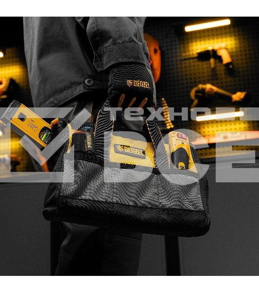 Сумка для инструмента Denzel 305х190х195 мм, 14 карманов