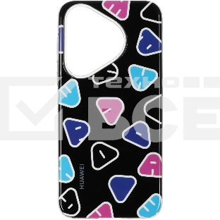 Чехол-накладка Huawei Letter Magnetic Case для смартфонов HUAWEI Pura 70, черный, 51995462