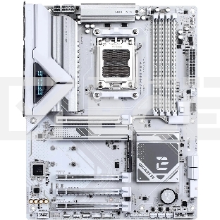 Материнская плата Gigabyte B850 EAGLE ICE, AM5, AMD B850, 4xDDR5, 4xSATA, 3xM.2, 1xPCIe 5.0 x16, 1xPCIe 4.0 x4, 2xPCIe 3.0 x1, 1xDP (v1.4), 1xHDMI (v2.1), 1x2.5Gb LAN, 2xUSB-A 10Gbps, 2xUSB-A 5Gbps, 6xUSB-A 2.0, 1xUSB-C 5Gbps, 3x3.5 мм, 7.1, ATX