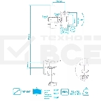 Кронштейн для монитора Kromax CASPER-505 черный 4 шт/уп. 10'-34', max 10 кг, 4 ст св., нак. ±80°, пов. 180°, max VESA 100x100 мм., фото2