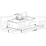 Вытяжка встраиваемая Maunfeld VS Fast 60 черный, 60 см, 850 куб. м/ч, 47 дБ, фото2