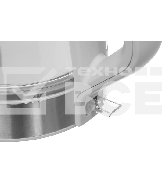 Чайник электрический Haier HK-500 1.7л. 2200Вт серый/белый корпус: стекло/пластик (TD0029955RU)