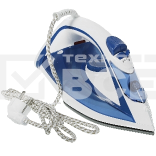 Утюг Atlanta ATH-5545 синий/белый, 2200 Вт, 32 г/мин, 85 г/мин, 300 мл