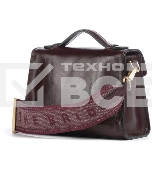 Сумка женская The Bridge Irene 04520501/YF бордовая натур.кожа