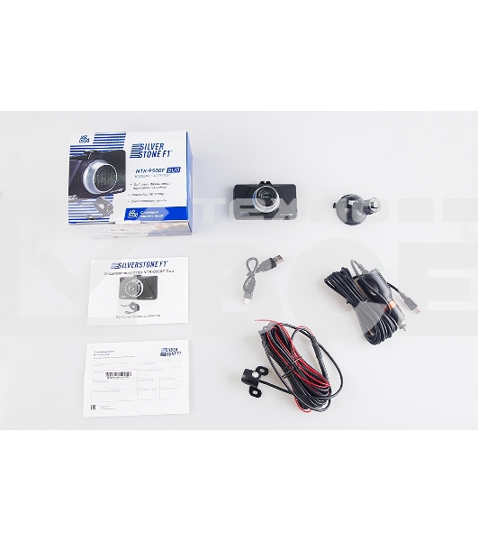 Видеорегистратор Silverstone F1 NTK-9500F Duo, 1920x1080, 3', с камерой заднего вида, G-сенсор, датчик движения