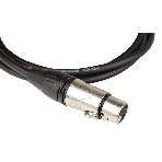 Кабель микрофонный FORCE FMC-15/1.51/4' TRS (M) - XLR (F), высококачественный балансный, малошумящий с проводниками из безкислородной меди OFC, диаметр 6 мм, профессиональные металлические разъемы, длина 1,5 м, цвет черный, фото5