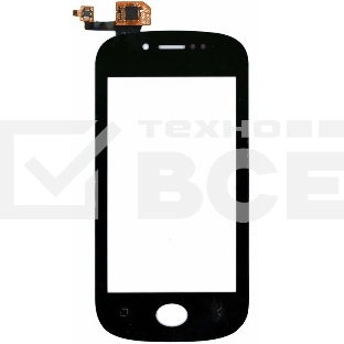 Сенсорное стекло (тачскрин) для Fly IQ448 Chic, черное