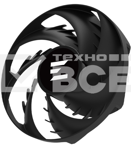 Вентилятор для корпуса Zalman ZM-AF120 черный, 120 мм, 2000 об/мин, 29.7 дБ, 4 pin