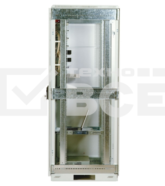 Шкаф коммутационный ЦМО ШТК-М-42.8.8-4ААА 42U 800x820мм пер.дв.перфор. задн.дв.стал.лист 2 бок.пан. 500кг белый