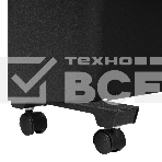 Конвектор Denzel XCE-1000B черный, 1000 Вт, 15 м2, термостат, фото5