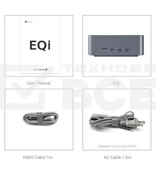 Мини-компьютер BL/EQi12-LP/12450H/24G/500G/Milky Grey