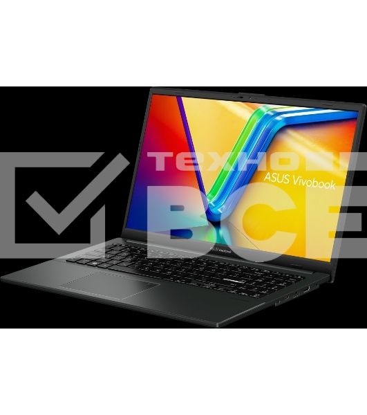 Ноутбук ASUS Vivobook Go 15 E1504GA-BQ193 черный, Core i3-N305 /8Gb/SSD256Gb/15.6