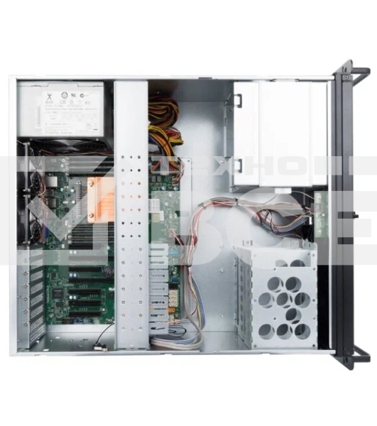 Компьютерный корпус InWin IW-R400-01N /USB3.0*2/Rear fan 8025mm 4200RPM*2/Front fan 8025mm 4200RPM*2/Front door/Air filter for front door