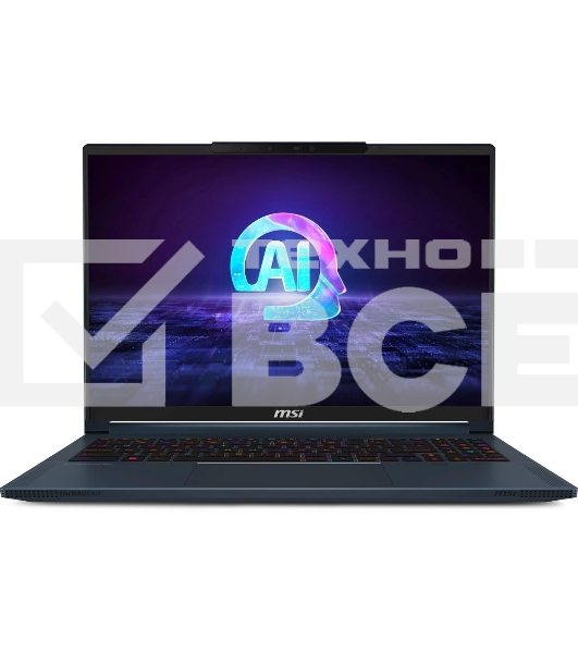 Ноутбук MSI Stealth 16 AI Studio A1VIG-062RU Core Ultra 9 185H 32Gb SSD2Tb NVIDIA GeForce RTX4090 16Gb 16