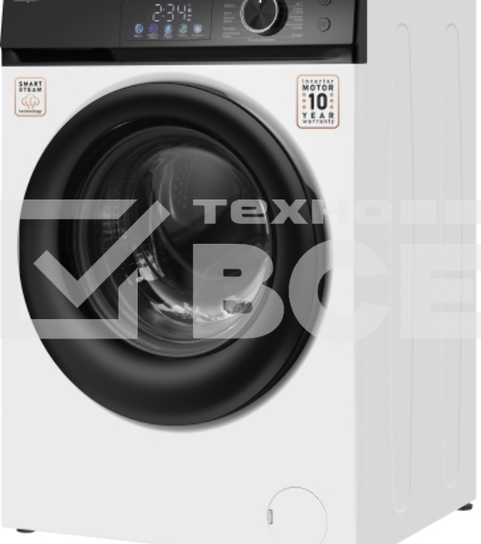 Стиральная машина Weissgauff WM 45128 Inverter Steam класс: A+++ загр.фронтальная макс.:9кг белый