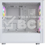 Компьютерный корпус Montech XR Wood белый без БП ATX 3x120мм 2xUSB3.0 audio bott PSU, фото6