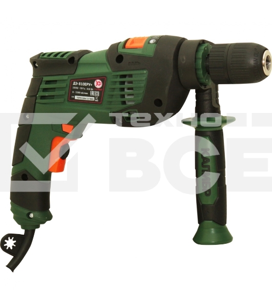 Дрель КАЛИБР ДЭ- 810ЕРУ+ 810Вт БЗП 13мм 0-2600об/мин рев удар