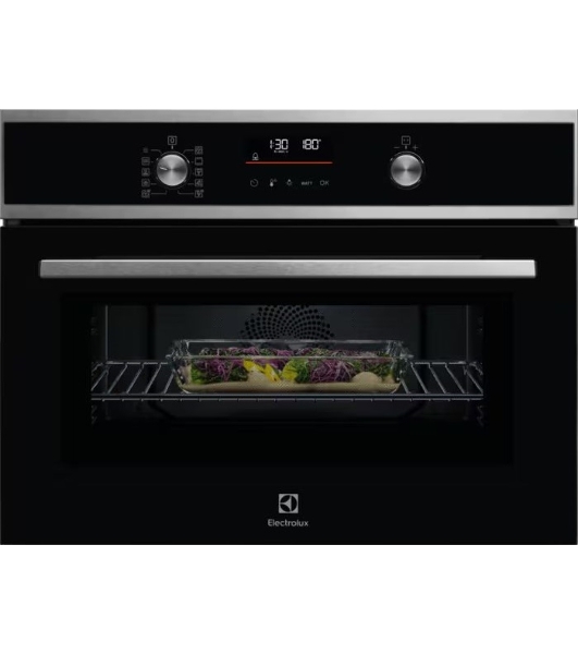 Духовой шкаф электрический Electrolux EVL6E49X черный/серебристый