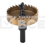 Коронка по металлу Denzel HSS, 50 мм, нитридтитановое покрытие, фото3