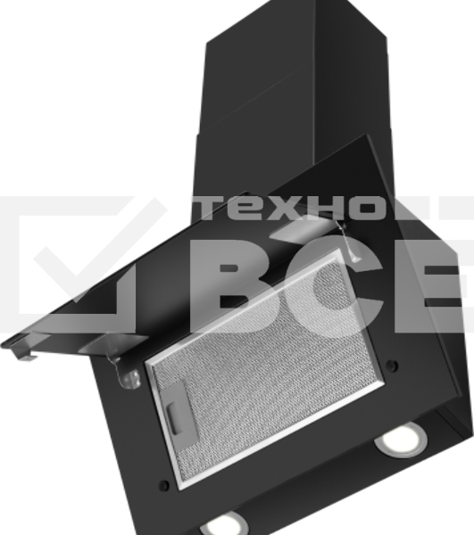 Вытяжка Weissgauff Yota 600 PB BL