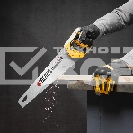 Ножовка по дереву Denzel 400 мм, 11 TPI, зуб 3D, двухкомпонентная рукоятка, фото3