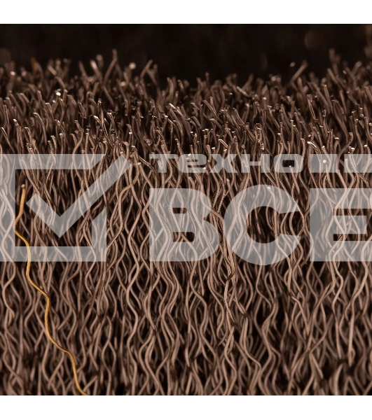 Щетка для УШМ Denzel 100 мм, М14, чашка, витая нержавеющая проволока 0,3 мм