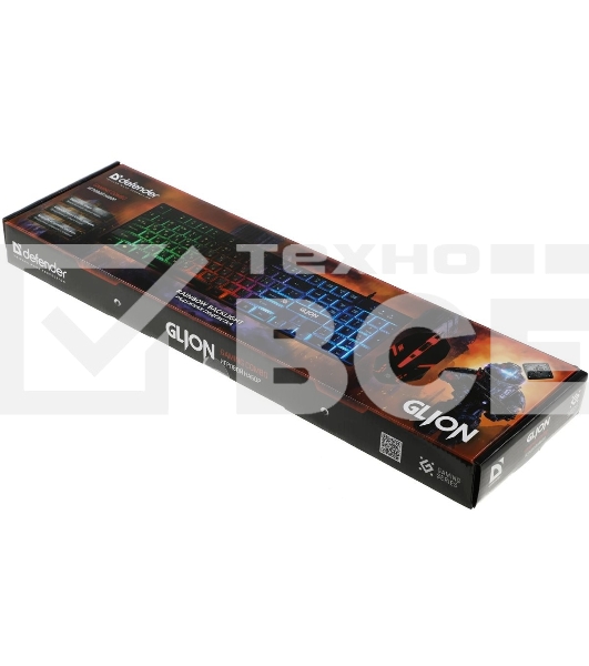 Комплект клавиатура + мышка Defender GLION C-123 RU PROMEGAJET