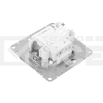 Механизм выключателя EKF UP1-SWA-14 одноклавишный, с подсветкой, алюминий Эпика, фото3