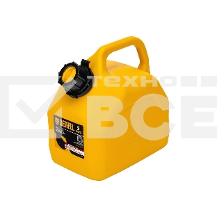 Канистра для ГСМ Denzel премиум, 5л 53128