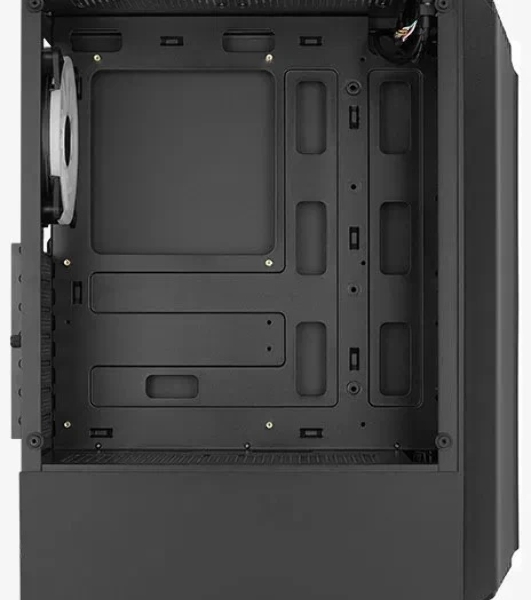 Корпус ATX AeroCool Bionic-G-BK-v2 4710562758672 черный, без БП, 2*USB 3.0, USB 2.0, HD Audio