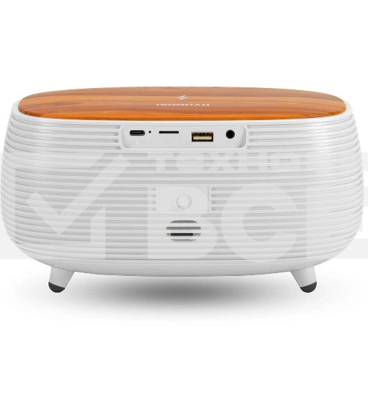 Радиобудильник Hyundai H-RCL231 белый LCD подсв:белая часы:цифровые FM