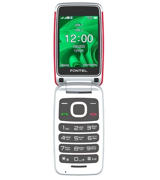 Мобильный телефон FONTEL FL280, красный