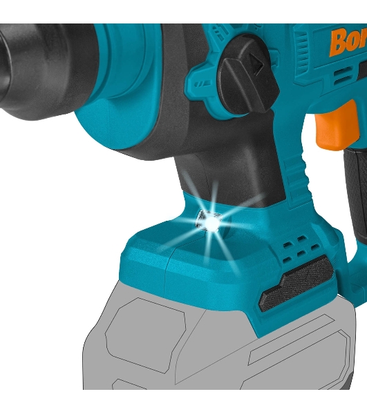 Перфоратор аккумуляторный Bort BHD-18Li-XDK, SDS-plus, 18 В, 1.7 Дж (без АКБ и ЗУ)