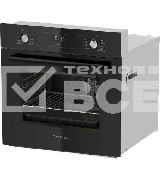 Духовой шкаф электрический Darina 0V5 BDE 112 708 B1 черный, встраиваемый
