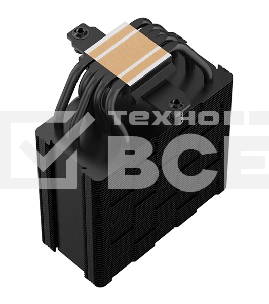 Кулер для процессора DEEPCOOL AG500 BK ARGB черный, 120 мм, алюминий/медь, 1850 об/мин, 29.4 дБ, 4 pin, 240 Вт, 155 мм