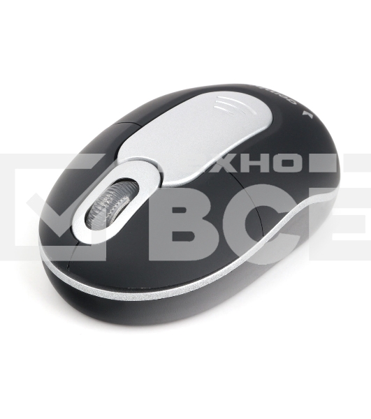 Мышь беспроводная Gembird MUSW-600 черный, 1200 dpi, радиоканал, USB, кнопки - 3