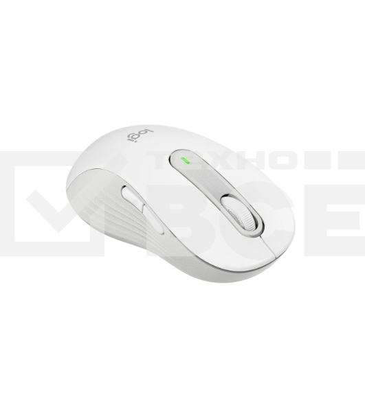Мышь беспроводная Logitech Signature M650 L белый, 4000 dpi, радиоканал, Bluetooth, USB, кнопки - 5