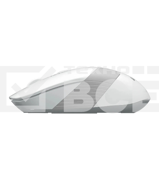 Клавиатура + мышь A4Tech Fstyler FG1010S клав:белый/серый мышь:белый/серый USB беспроводная Multimedia Touch (FG1010S WHITE)