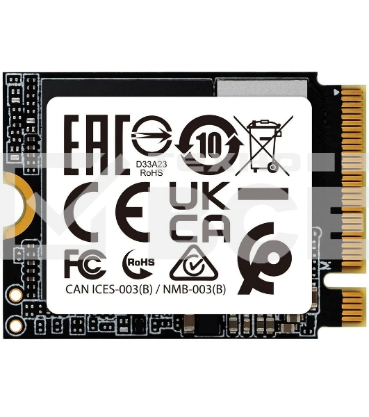 Накопитель SSD ADATA M.2 2230 2TB XPG GAMMIX S55 PCIe Gen4x4 with NVMe 5000/3700, 3D ТLC NAND