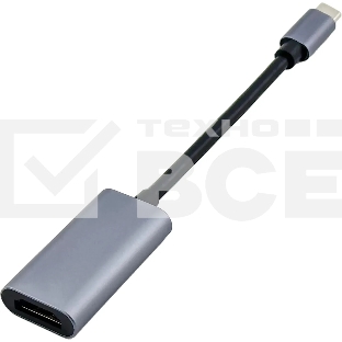 Переходник Buro USB Type-C HDMI (f) 0.1м (BU-TYPEC-HDMI(F))
