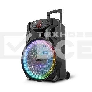 Портативная акустика Blackton Bt PBS2115 черный Мощность RMS 40 Вт Bluetooth