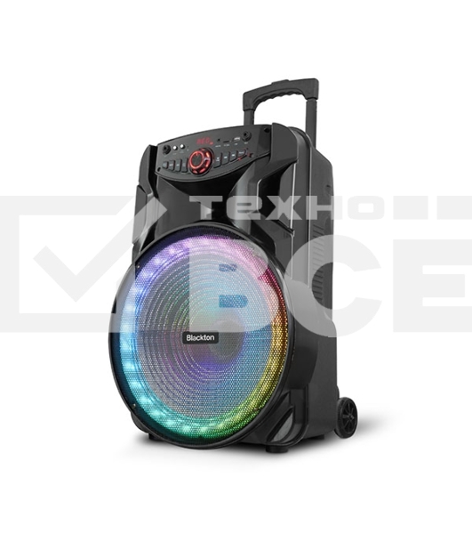 Портативная акустика Blackton Bt PBS2115 черный Мощность RMS 40 Вт Bluetooth