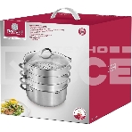 Кастрюля-пароварка Rondell RDS-1815, 30.4 л, 32 см, с крышкой, сталь, фото2