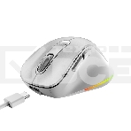 Мышь беспроводная Genius Ergo 9000S Pro перламутрово-белый, 2400 dpi, радиоканал, Bluetooth, USB, кнопки - 6, фото3